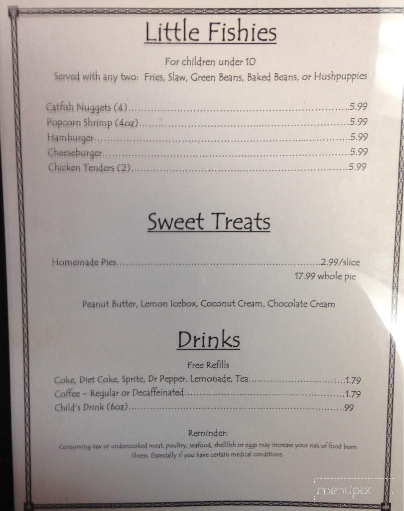 Fincher's Country Catfish - Sylacauga, AL menu_pic