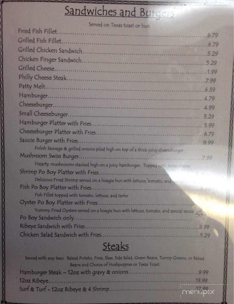 Fincher's Country Catfish - Sylacauga, AL menu_pic