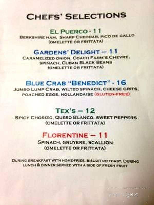 Fire on the Beach - Ocean City, NJ menu_pic