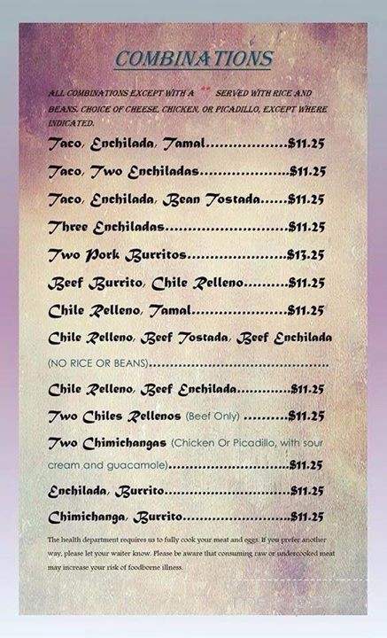 Flamming'Os Restaurant Bar & Grill - Yakima, WA menu_pic