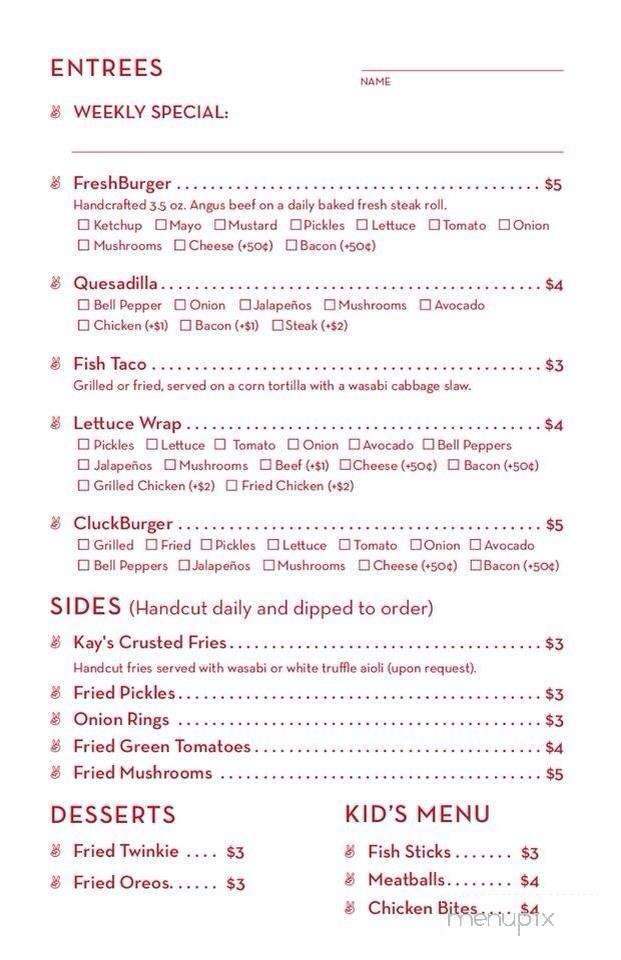 Fresh Waters - Brookhaven, MS menu_pic
