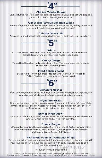 Gata Nation - Statesboro, GA menu_pic