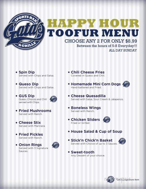 Gata Nation - Statesboro, GA menu_pic