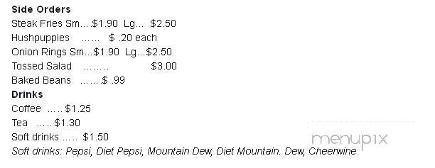 Glenn's Again - Kannapolis, NC menu_pic