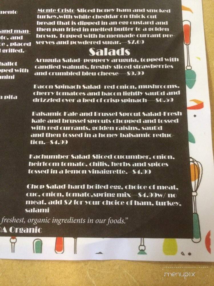 Golden Crust Bistro - Brunswick, GA menu_pic