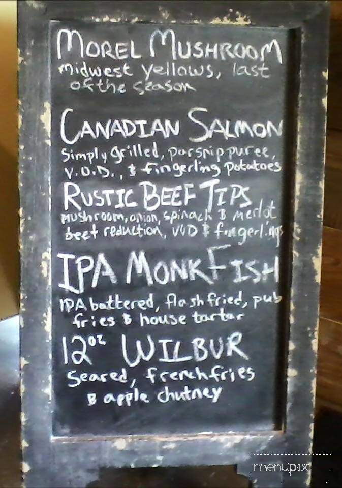 Grains & Grill - Fairmount, IN menu_pic