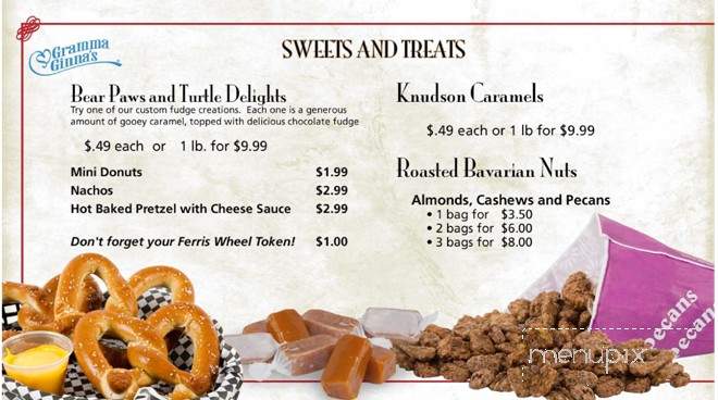 Gramma Ginna's - Grand Forks, ND menu_pic
