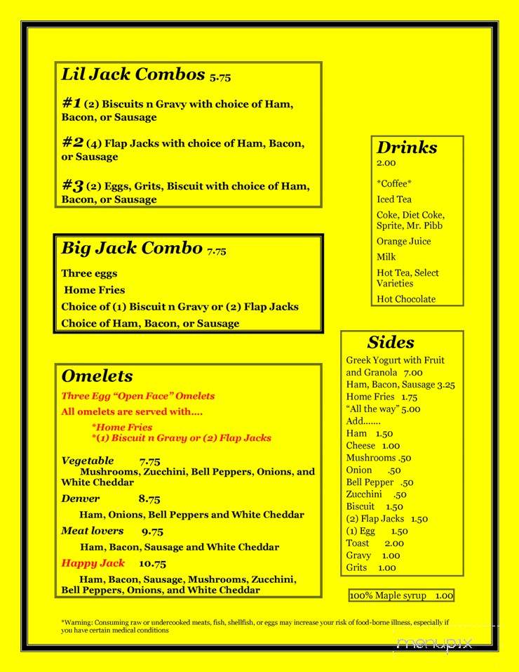 Happy Jack's Biscuits-n-Gravy - Asheville, NC menu_pic