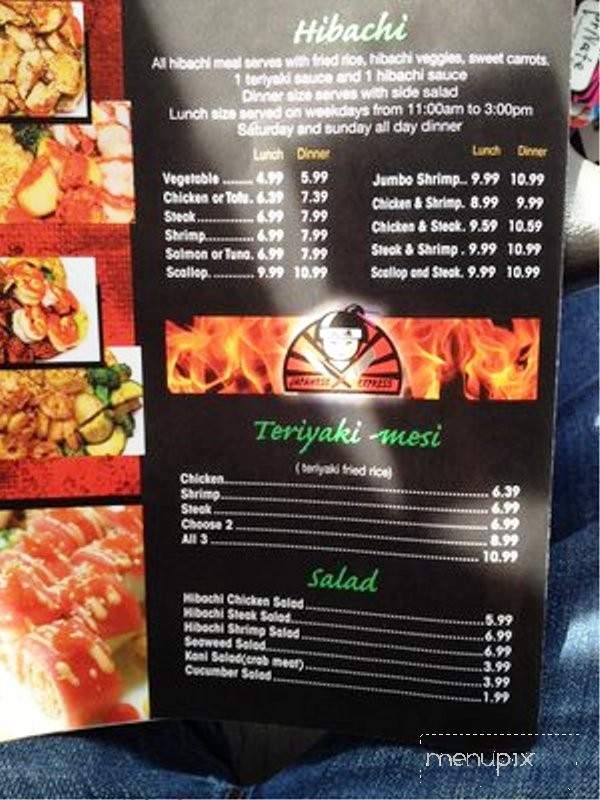 Hibachi on the Go - Daphne, AL menu_pic