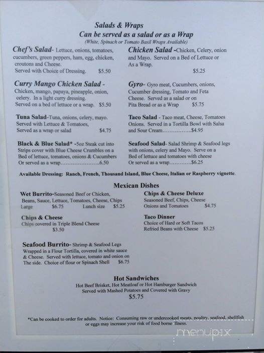 Hitts the Spot - White Cloud, MI menu_pic