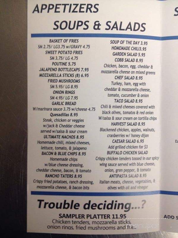 Hungry Dutchman - Essex, VT menu_pic