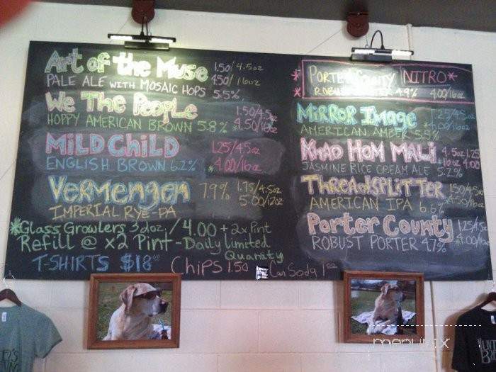Hunter's Brewing - Chesterton, IN menu_pic