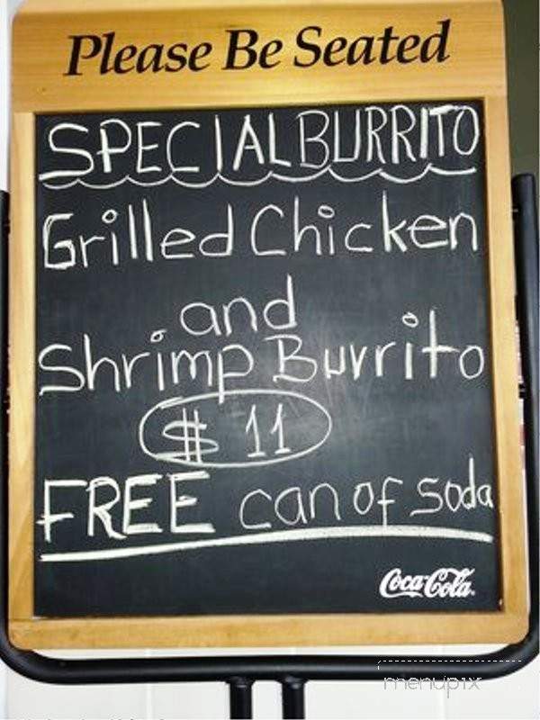 International Taqueria - Oakland, CA menu_pic