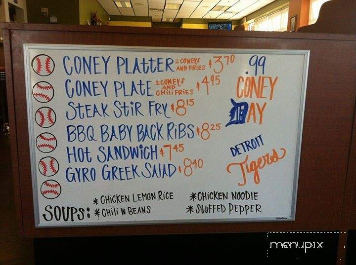 Iris Cafe - Orion Township, MI menu_pic