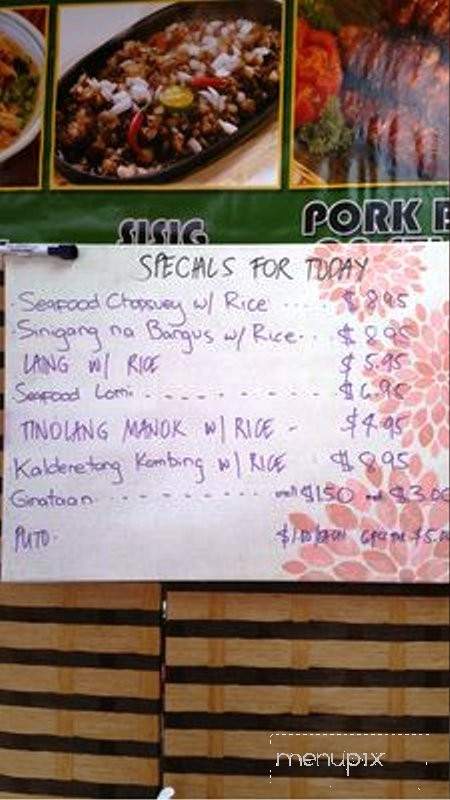 James Fiesta Grill - Parkville, MD menu_pic