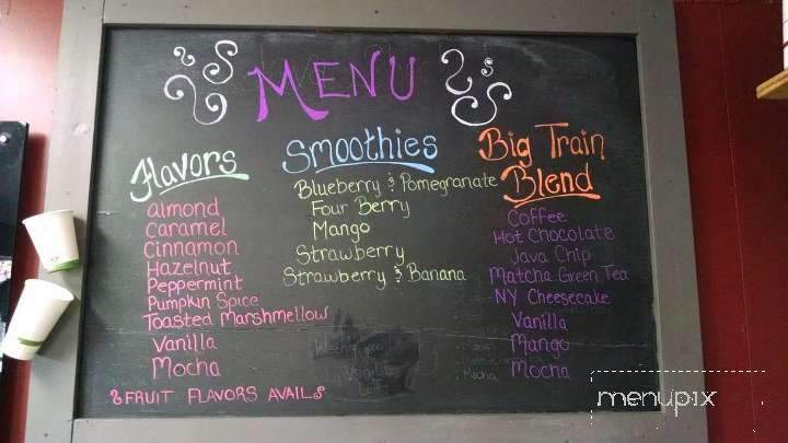 Java Shack - Defuniak Springs, FL menu_pic