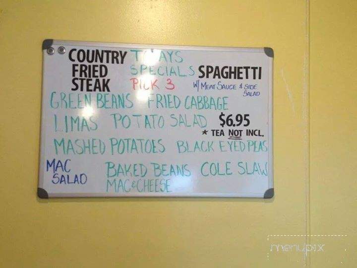Jenkins Corner Cafe - Panama City, FL menu_pic