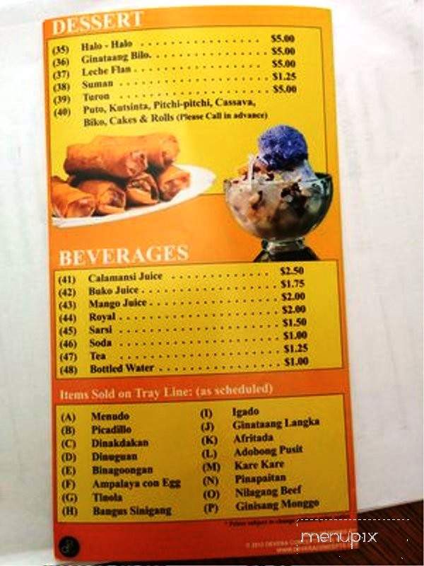 Jowlis Restaurant & Bakery - Fresno, CA menu_pic