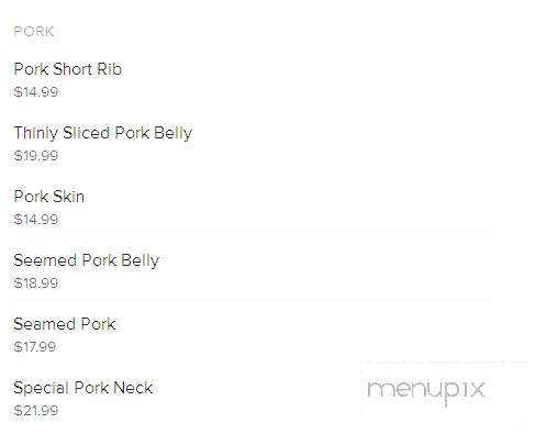 Kang Ho Dong - Baek Jeong - Stanton, CA menu_pic