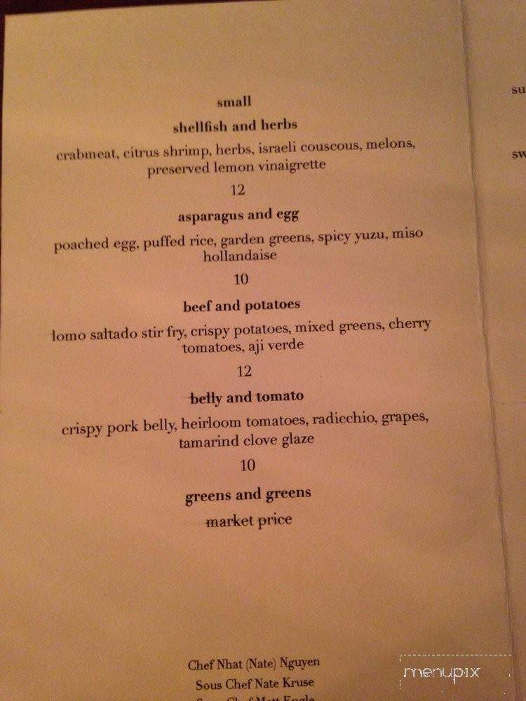 Kin - New Orleans, LA menu_pic