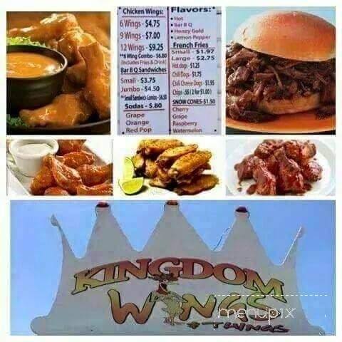 Kingdom Wings & Things - Jonesboro, AR menu_pic