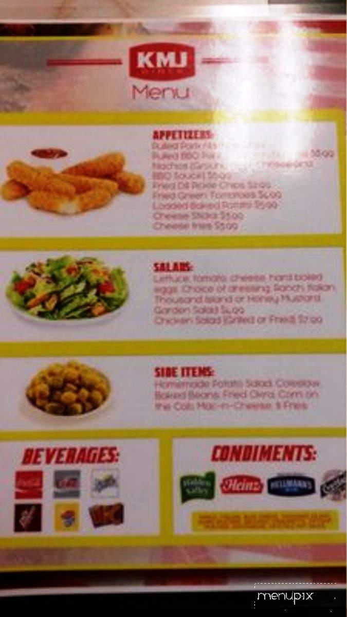 KMJ Diner - Fort Walton Beach, FL menu_pic
