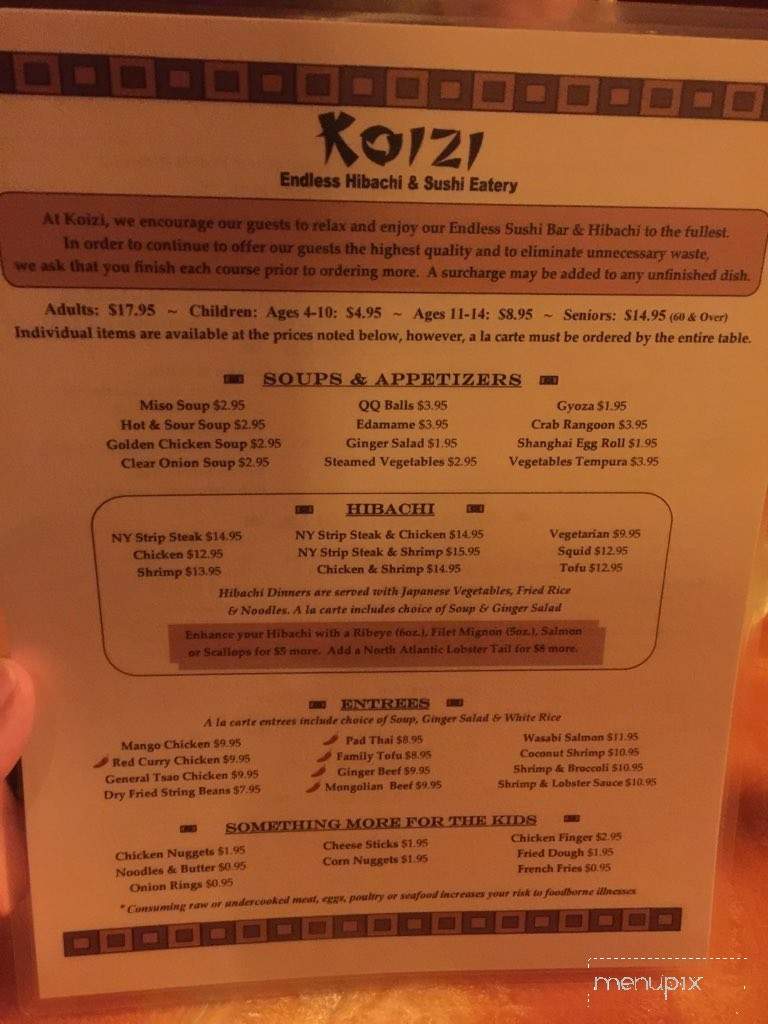 /380283365/Koizi-Endless-Hibachi-and-Sushi-Eatery-Brandon-FL - Brandon, FL