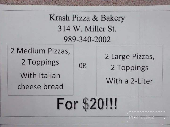 /380273771/Krash-Pizza-and-Bakery-Alpena-MI - Alpena, MI