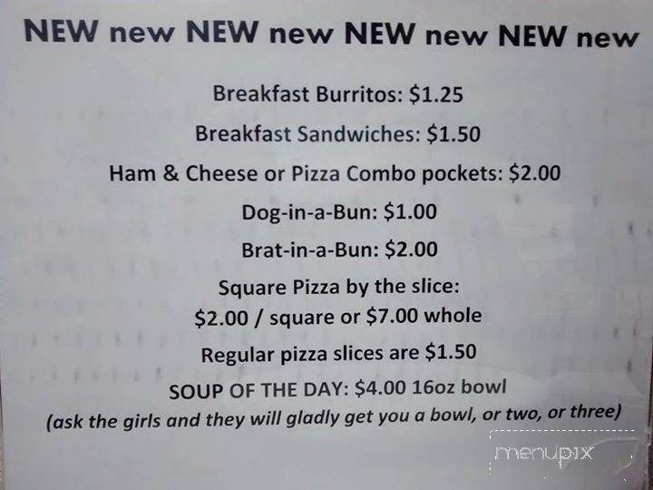Krash Pizza & Bakery - Alpena, MI menu_pic