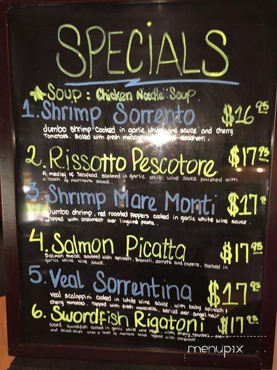 La Bella Italia - Friendship, MD menu_pic