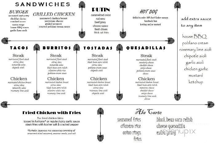 La Pequena Latina America - Oklahoma City, OK menu_pic