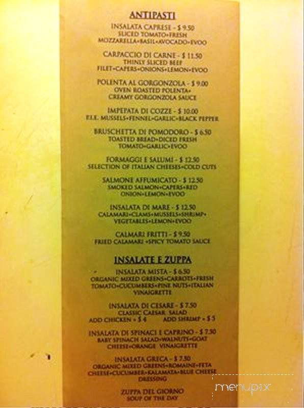 La Strada 88 - Clements, CA menu_pic
