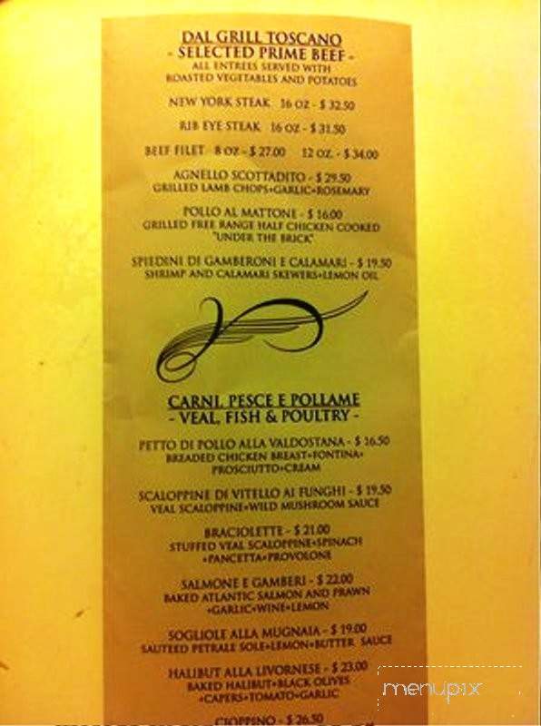 La Strada 88 - Clements, CA menu_pic