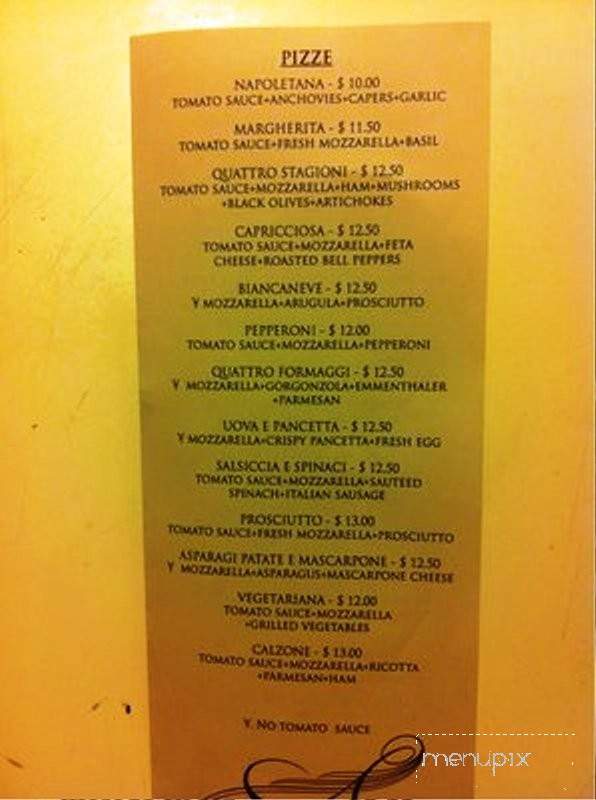 La Strada 88 - Clements, CA menu_pic