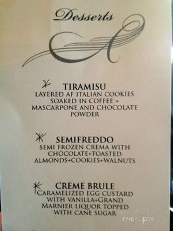 La Strada 88 - Clements, CA menu_pic