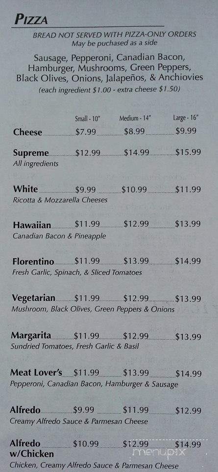La Vita Italian Restaurant - Glen Rose, TX menu_pic