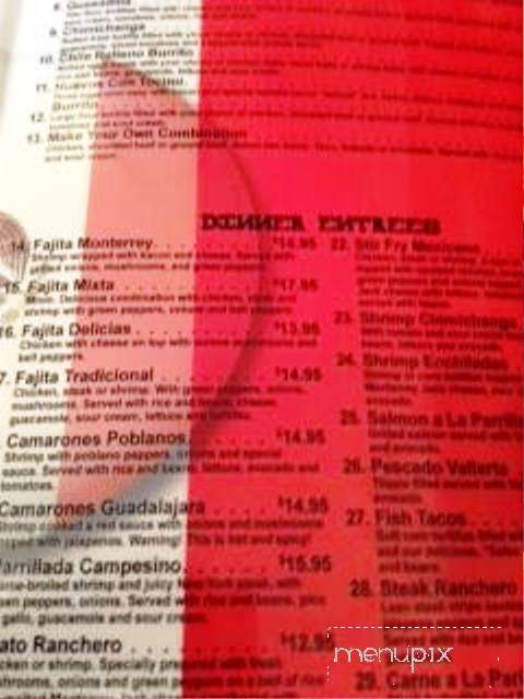 Las Delitcias - Sheridan, WY menu_pic
