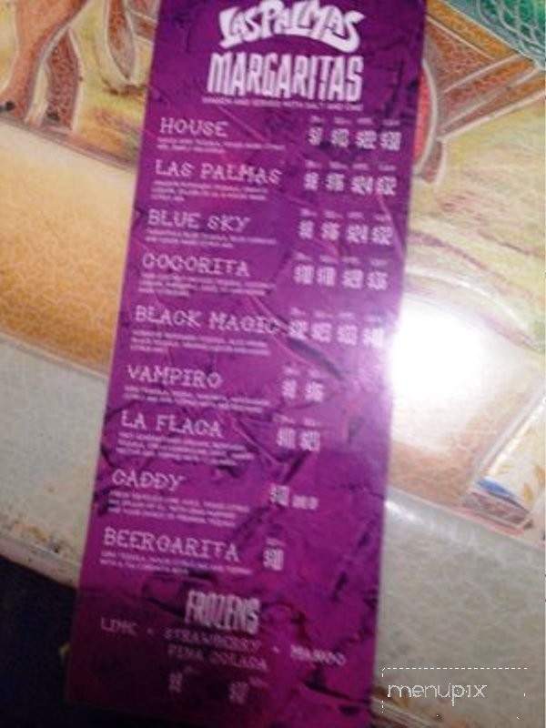 Las Palmas Mexican Restaurant - St Louis, MO menu_pic