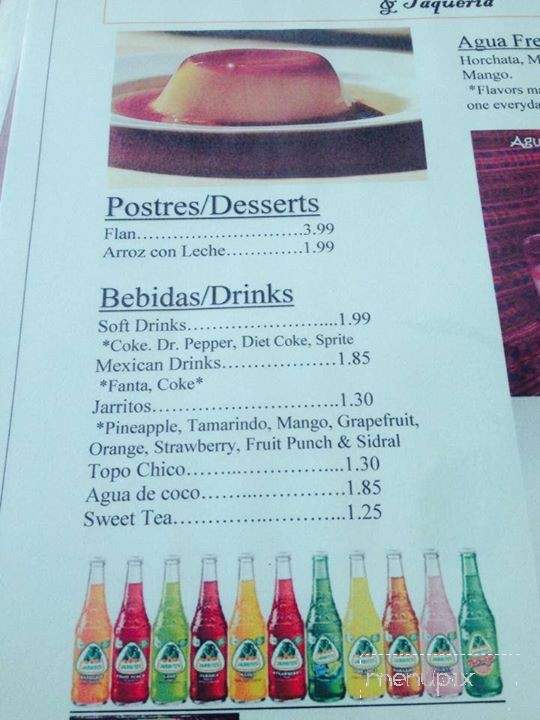 Lindo Veracruz Mexican and Taqueria - Clarksville, TN menu_pic