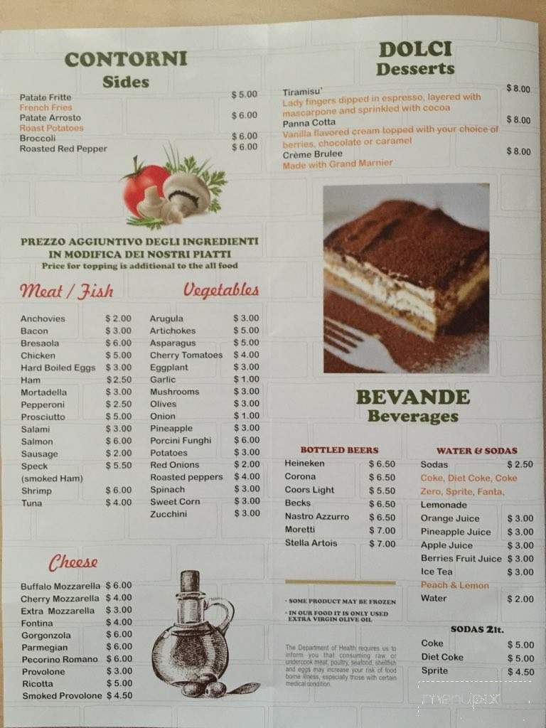 Lino's Pizza - Hollywood, FL menu_pic