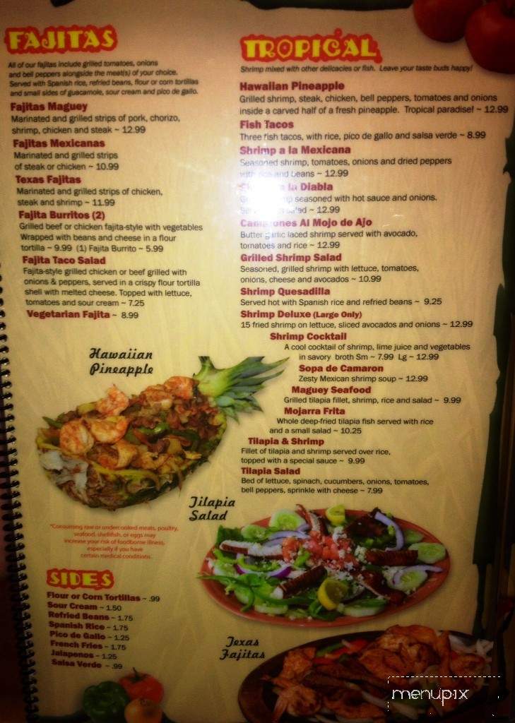 Los Maguey Mexican Restaurant - Tunnel Hill, GA menu_pic