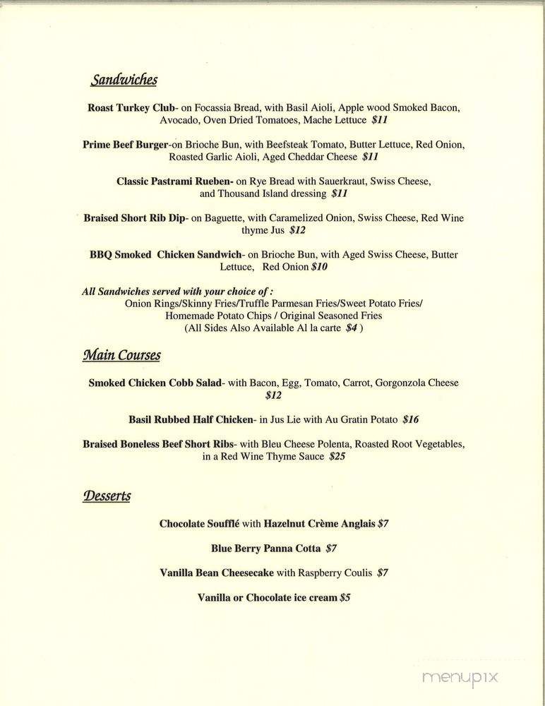 Lounge Ultra Bar - Whittier, CA menu_pic