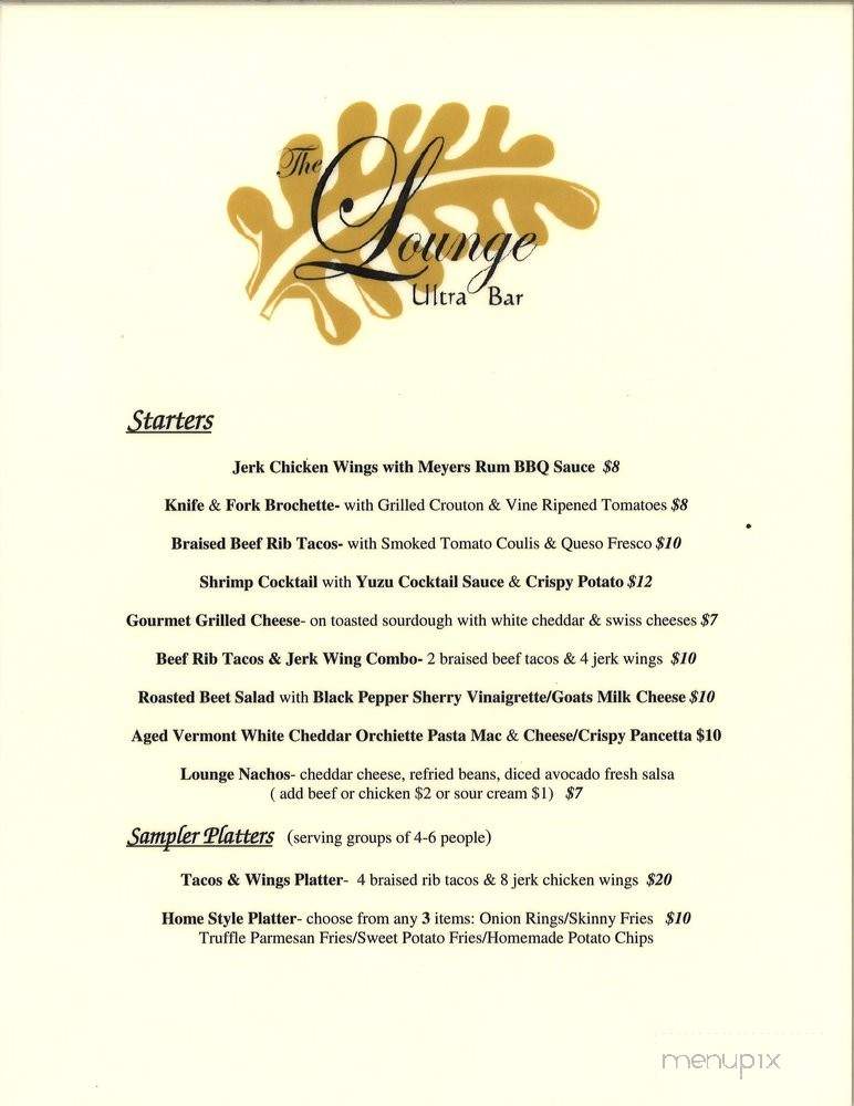 Lounge Ultra Bar - Whittier, CA menu_pic