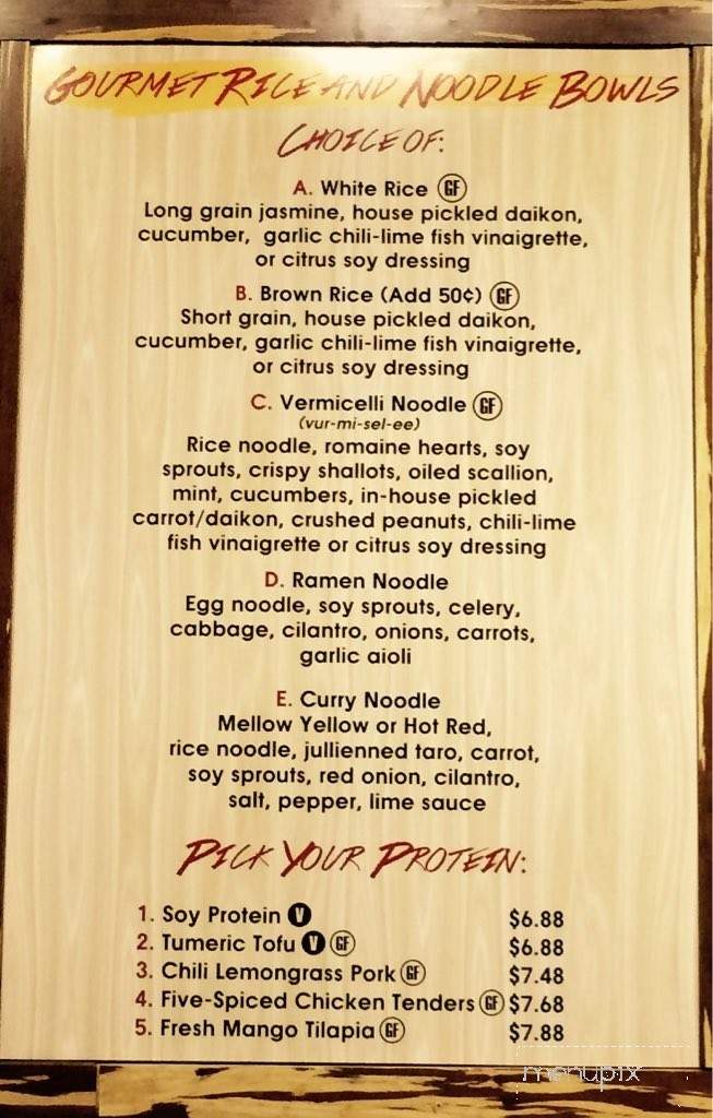 Mai Bun Mee - Salt Lake City, UT menu_pic