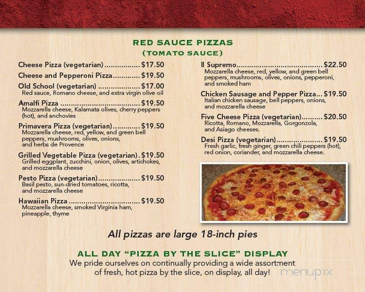 Mario's Pizza - Niagara Falls, NY menu_pic