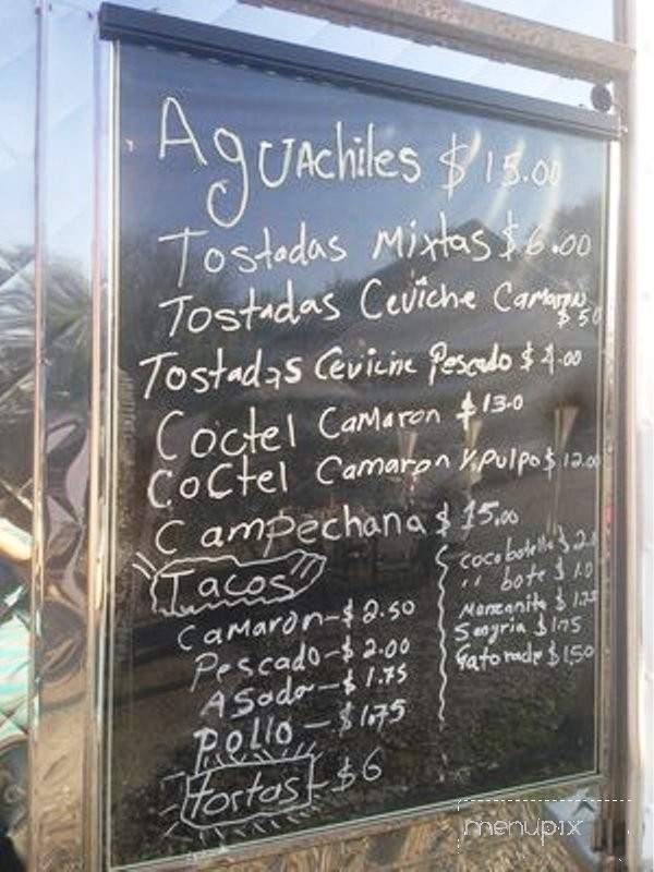 Mariscos Los Willy's - Omaha, NE menu_pic