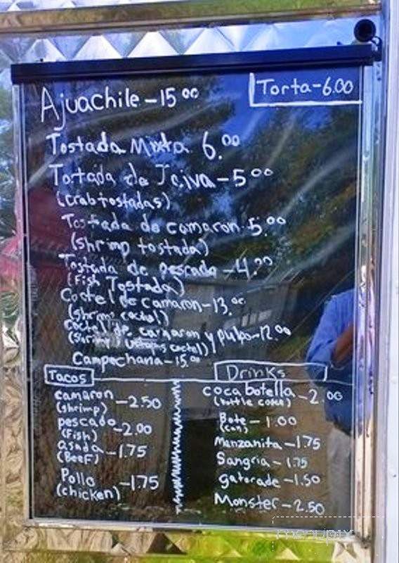 Mariscos Los Willy's - Omaha, NE menu_pic