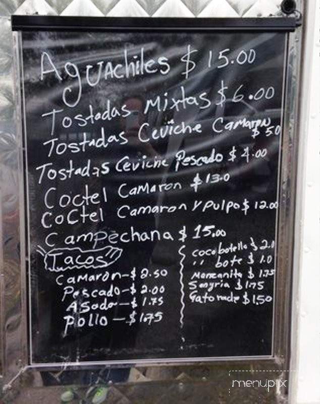 Mariscos Los Willy's - Omaha, NE menu_pic