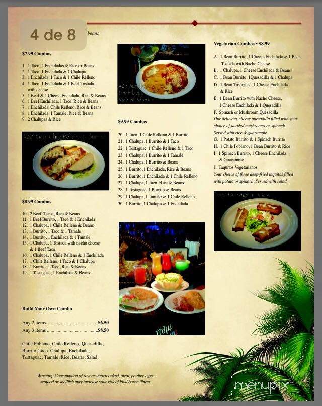 Mazatlan Mexican Restaruant - Oconomowoc, WI menu_pic