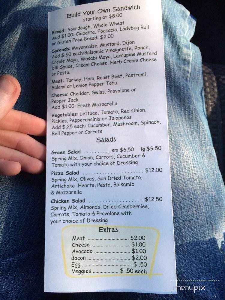 Meadows Cafe - Redway, CA menu_pic